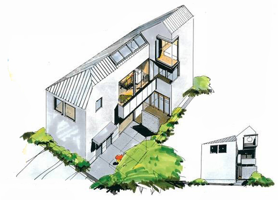 狭小住宅間取り20坪